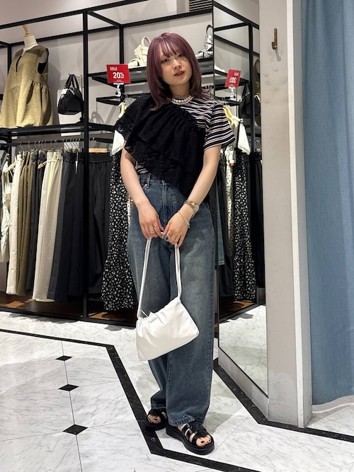 トップス lawdrip1221 レースワンショルトップス | LVEU.（ラブユ.）