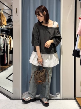 hinaさん（レディース・156cm）の夏コーディネート