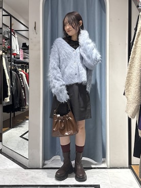 hinaさん（レディース・156cm）の冬コーディネート