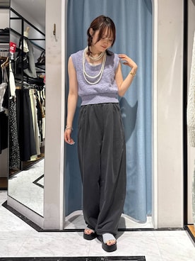 「アイテム（アクセサリー）」を使った、hinaさん（レディース・156cm・20代）の夏コーディネート