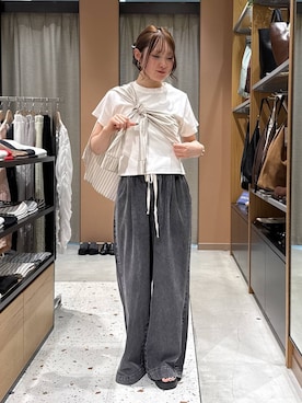hinaさん（レディース・156cm）の夏コーディネート