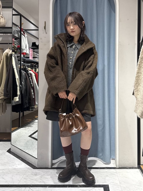 セール】シャギースタンドコート 570783（その他アウター）｜LOWRYS