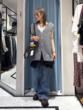 「アイテム（財布/小物）」を使った、hinaさん（レディース・156cm）の秋コーディネート