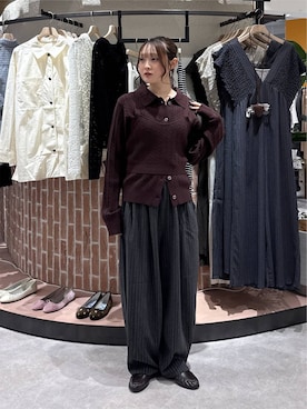 hinaさん（レディース・156cm）の秋コーディネート