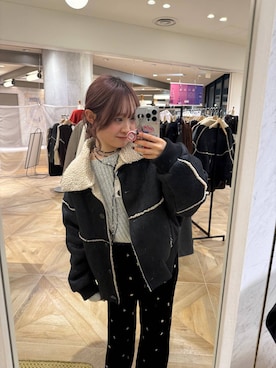 「アイテム（サンダル）」を使った、hinaさん（レディース・156cm・20代）の冬コーディネート