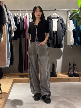 Ruuさん（レディース・158cm）の春コーディネート