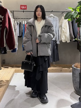 Ruuさん(レディース・158cm)の冬コーディネート