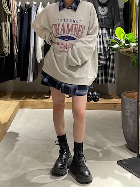 「PAGEBOY（ページボーイ）のアイテム」を使った、Ruuさん（レディース・158cm）の夏コーディネート
