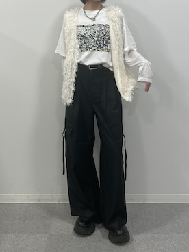 Ruuさん（骨格ナチュラル・レディース・158cm）の秋コーディネート