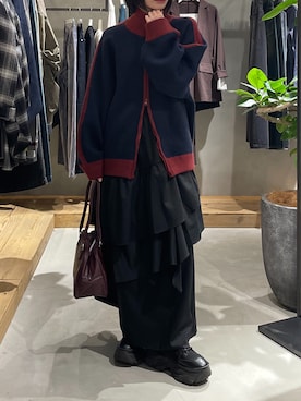 Ruuさん（骨格ナチュラル・レディース・158cm）の秋コーディネート