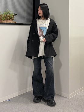 Ruuさん（レディース・158cm）の春コーディネート