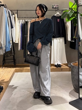 Ruuさん（レディース・158cm）の冬コーディネート