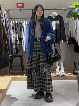 Ruuさん（レディース・158cm）の冬コーディネート