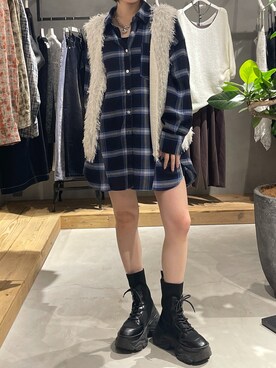 Ruuさん（骨格ナチュラル・レディース・158cm）の夏コーディネート