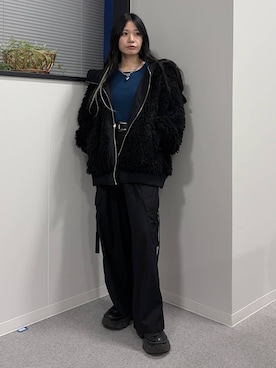 Ruuさん(レディース・158cm)の冬コーディネート