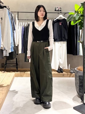 Ruuさん(レディース・158cm)の春コーディネート