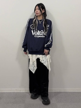 「アイテム（チュニック）」を使った、Ruuさん（レディース・158cm・20代）の秋コーディネート