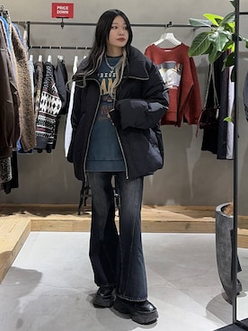 Ruuさん(レディース・158cm)の冬コーディネート