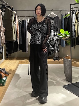 「アイテム（キャミソール、その他）」を使った、Ruuさん（レディース・158cm）の秋コーディネート