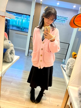 さらんさん（骨格ストレート・レディース・157cm）の冬コーディネート