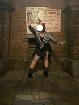 「アイテム（レッグウォーマー）」を使った、🎀さん（レディース・151cm）の秋コーディネート