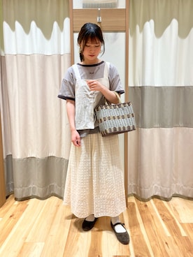 あかりさん（レディース・161cm）の夏コーディネート