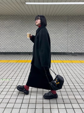 「アイテム（その他シューズ）」を使った、モリさん（レディース・160cm）の冬コーディネート