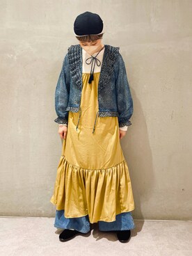 「arth」｜「アイテム（ワンピース/ドレス）」を使った、chihi.sさん（レディース・167cm）の秋コーディネート