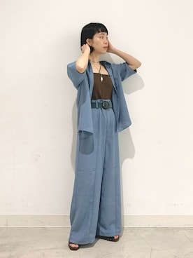 つなしまあゆみさん（レディース・153cm）の夏コーディネート