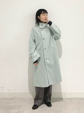 「CIAOPANIC（チャオパニック）のアイテム（その他アウター）」を使った、つなしまあゆみさん（レディース・153cm）の秋コーディネート