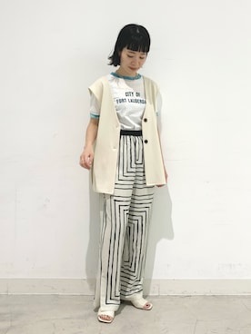 つなしまあゆみさん（レディース・153cm）の夏コーディネート