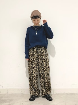 「SUPERTHANKS」｜つなしまあゆみさん（レディース・153cm）の秋コーディネート