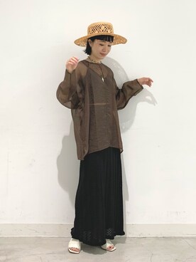 つなしまあゆみさん（レディース・153cm）の夏コーディネート