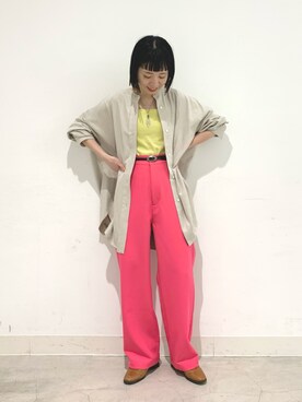 つなしまあゆみさん（レディース・153cm）の春コーディネート