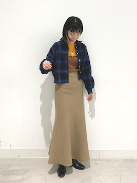 つなしまあゆみさん（レディース・153cm）の冬コーディネート