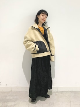 つなしまあゆみさん（レディース・153cm）の冬コーディネート