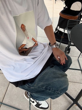 「NIKE（ナイキ）のアイテム」を使った、bubuvvさん（メンズ・174cm）の夏コーディネート