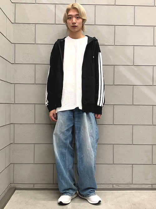 【RRL】ストライプ柄 フレンチテリー フルジップ パーカー Polo Ralph Lauren Childrenswear パーカー ストライプド