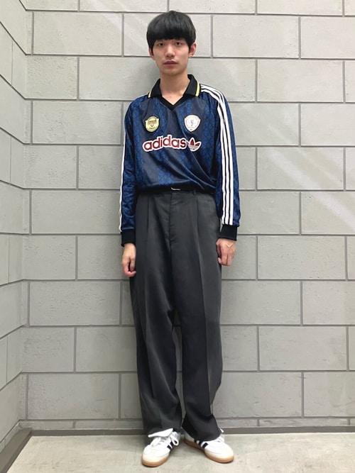 アディダス オリジナルス レトロ スポーツ クリケットインスパイア―ド 長袖ジャージー / アディダスオリジナルス adidas Originals