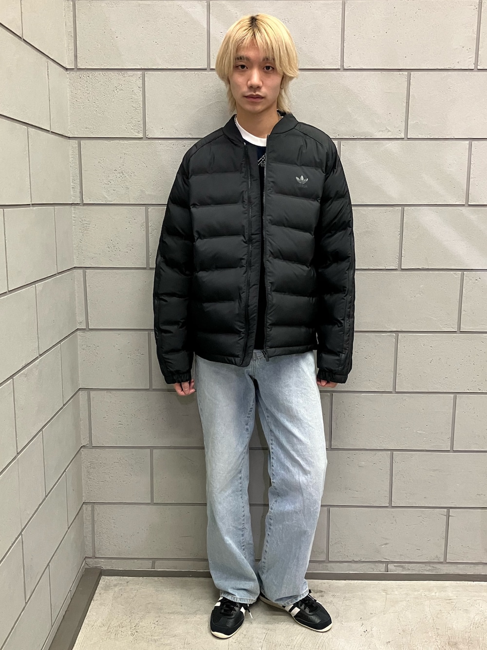 ★人気★ adidas originals ライン ダウンジャケット BLACK アディダス ライン ジャケット」の人気商品一覧 | 安い商品を