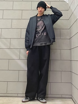 MYさん(メンズ・180cm)の冬コーディネート