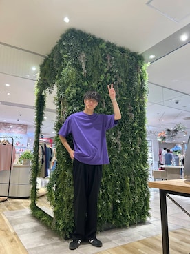 「OUTDOOR EXCHANGE（アウトドアエクスチェンジ）のアイテム」を使った、0706okamutsukingさん（メンズ・183cm）の夏コーディネート