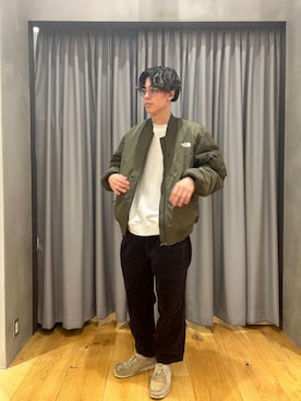 「URBAN RESEARCH Sonny Label（アーバンリサーチサニーレーベル）のヘビーウェイトコットンベーシックスウェット（スウェット）」を使った、0706okamutsukingさん（メンズ・183cm）の秋コーディネート