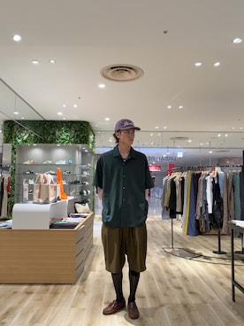 「LACOSTE（ラコステ）のアイテム」を使った、0706okamutsukingさん（メンズ・183cm）の夏コーディネート