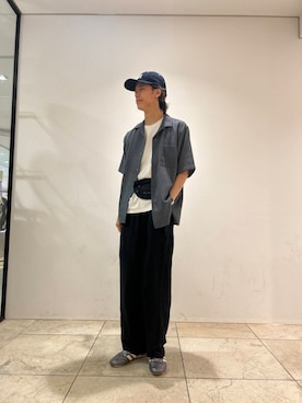 「OUTDOOR EXCHANGE（アウトドアエクスチェンジ）のアイテム」を使った、0706okamutsukingさん（メンズ・183cm）の夏コーディネート