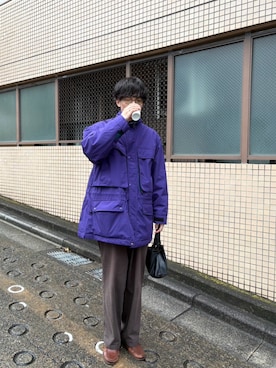 「アイテム（その他アウター）」を使った、0706okamutsukingさん（メンズ・183cm）の秋コーディネート