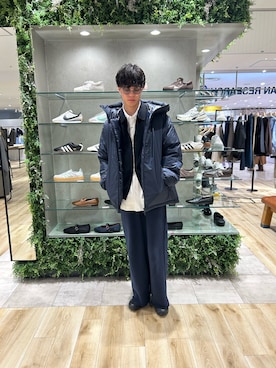 「URBAN RESEARCH（アーバンリサーチ）のアイテム（カーディガン/ボレロ）」を使った、0706okamutsukingさん（メンズ・183cm）の秋コーディネート