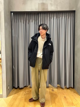 「ザノースフェイス」｜0706okamutsukingさん（メンズ・183cm）の秋コーディネート