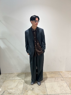 「季節の変わり目羽織コーデ」｜0706okamutsukingさん（メンズ・183cm）の秋コーディネート