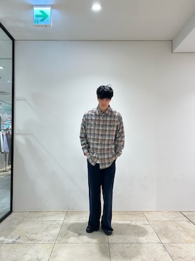 「PENDLETON（ペンドルトン）のアイテム」を使った、0706okamutsukingさん（メンズ・183cm）の秋コーディネート